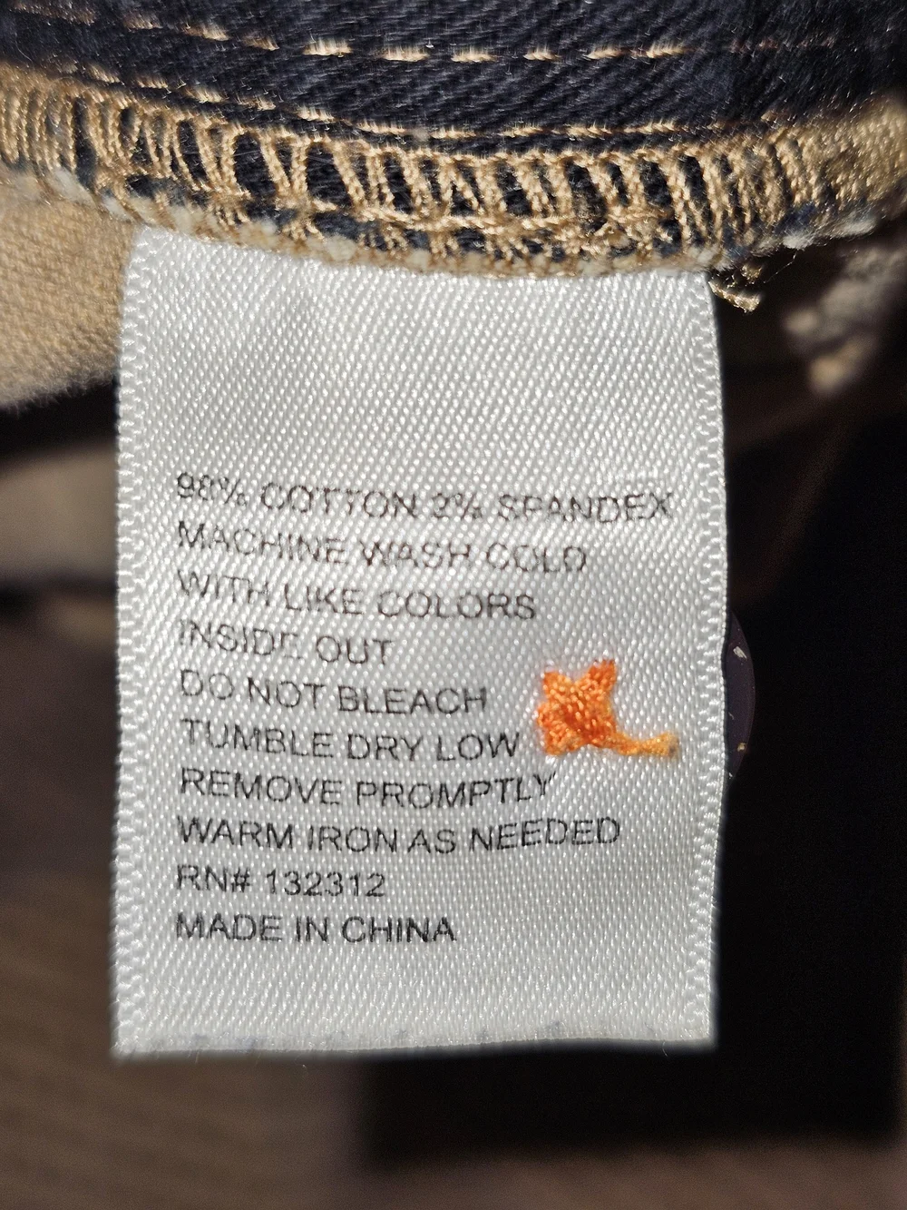 Howler Brothers Tan Corduroy Designer Drawstring Shorts Orange Accent Size 36 - Picture 6 of 7